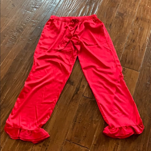 CHRISTMAS PINK Victoria’s Secret Red Pajama Set - Picture 7 of 11